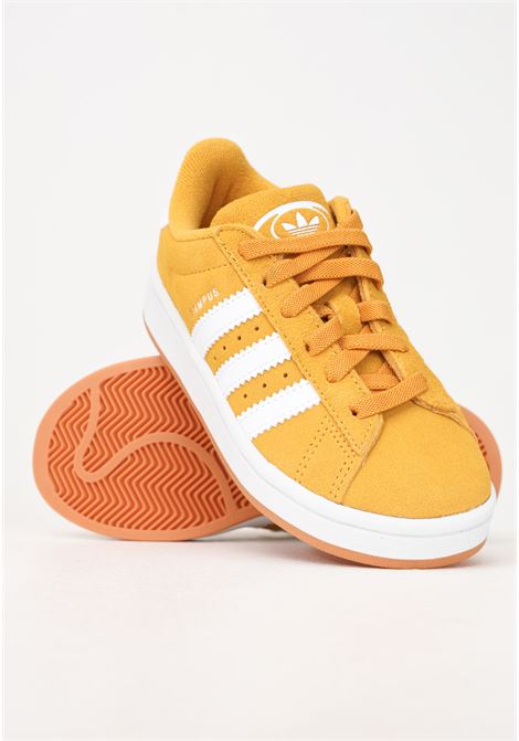 Yellow sneakers for boys and girls Campus 00s ADIDAS ORIGINALS | JH6327.